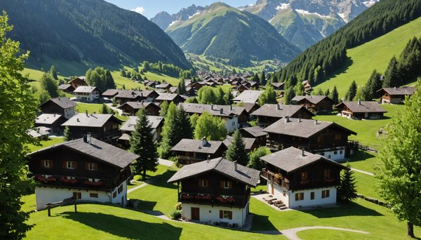 Où sont situées les plus belles propriétés à la clusaz ?